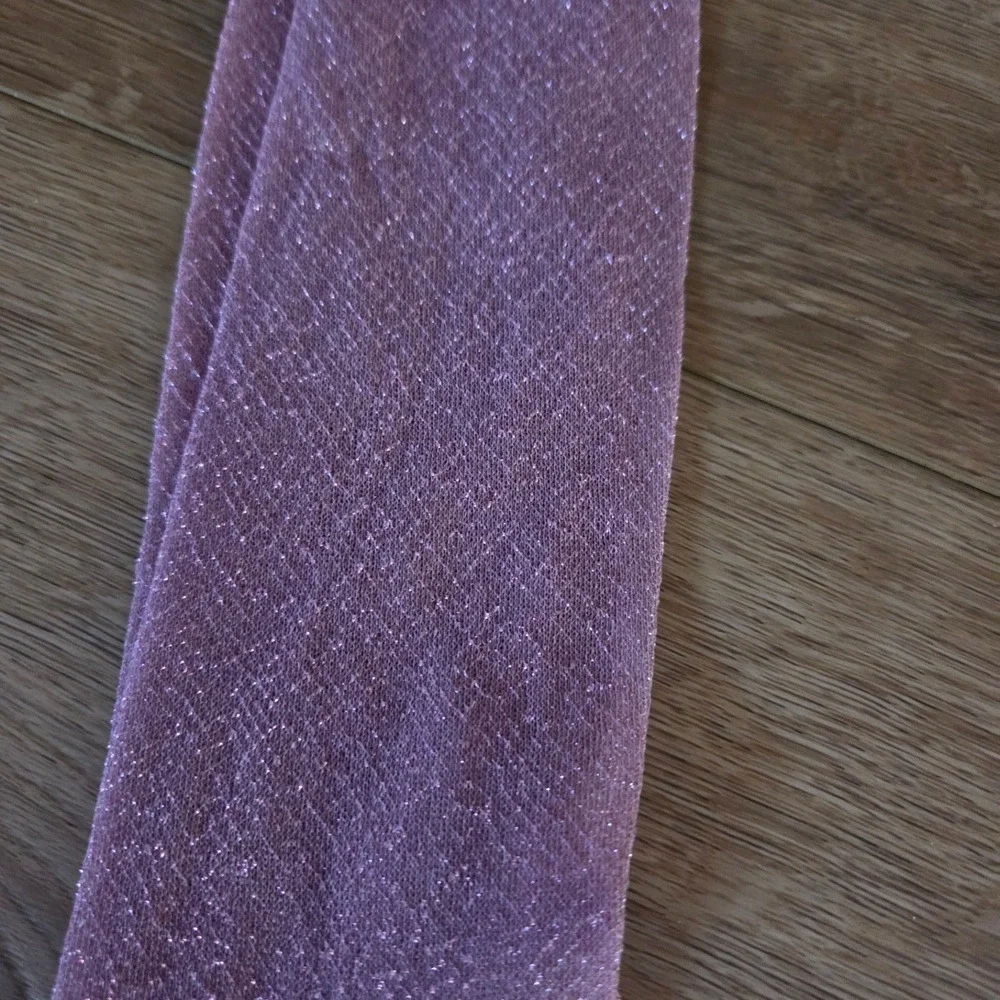 Nordstrom Rack Pink‎ Glitter Sheer Mesh Knee High Festival Socks NWT